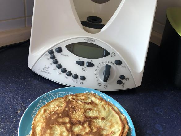 Schneller Pfannkuchenteig mit Hafermilch