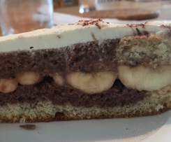 Bananentorte der Kinderliebling