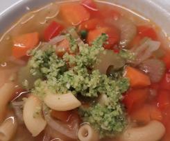 Minestrone mit Gremolata