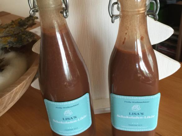 Himmlischer Schokoladen-Likör