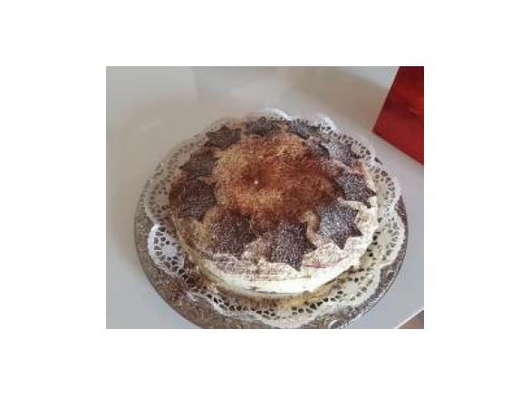 Winterliche Buttercreme-Torte