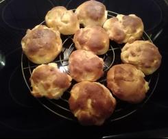 Apfelballen mit Zimt-Zucker