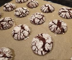 Christmas Crinkle Cookies