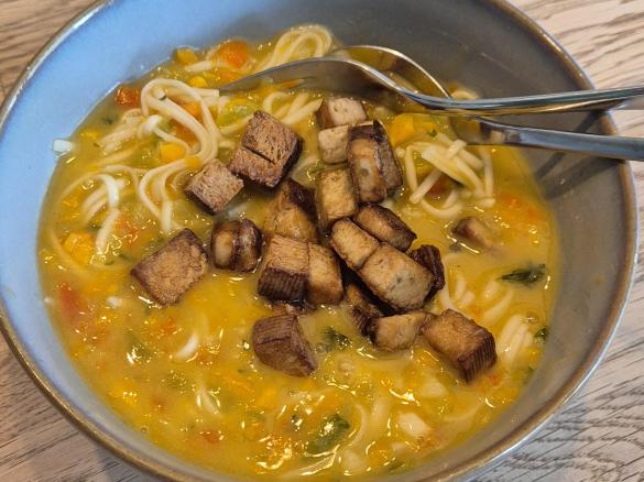 Schnelle  Gemüse-Nudeln