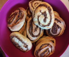 Nussschnecken nicht so süss