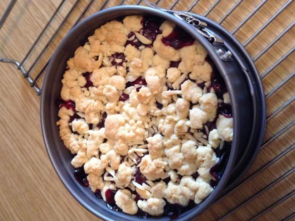 Kirschkuchen mit Streusel 