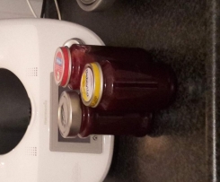 Kirsch-Bananen-Marmelade oder Gelee