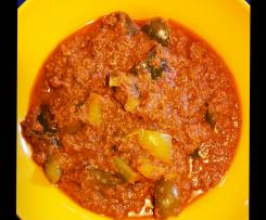 Schaschlik-Hackfleisch-Topf