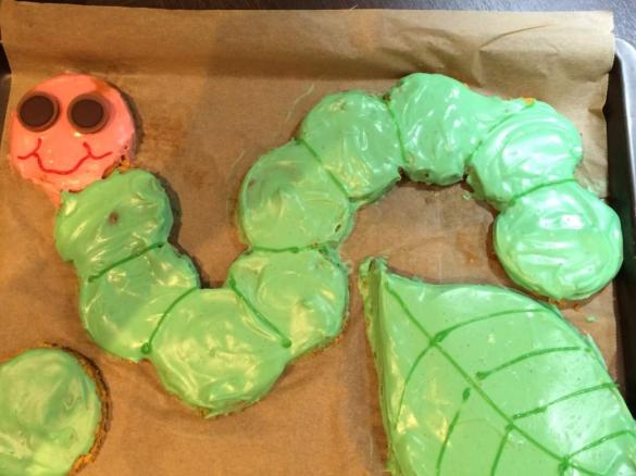 Raupe Nimmersatt Kuchen