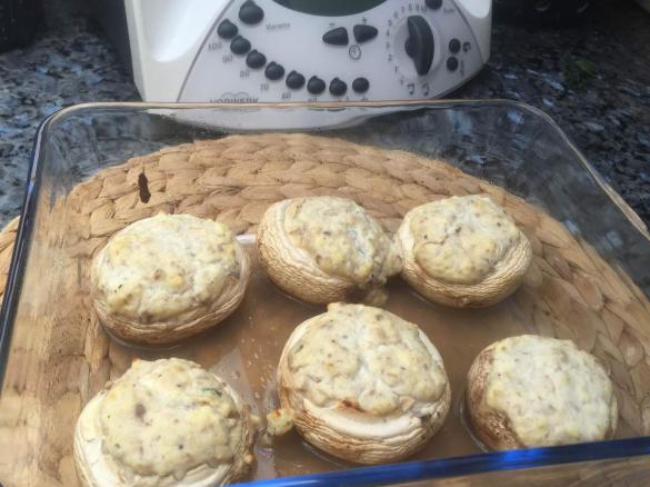 Variation von Gefüllte Champignons (Schlankr)