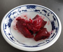 Kirschmarmelade mit Zartbitterschokolade und Kirschwasser