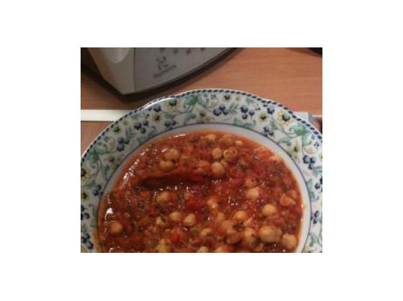 Kichererbsen auf andalusisch