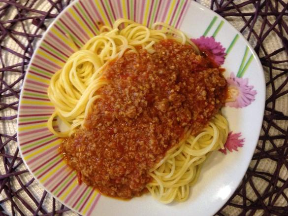 Smoky Flavor Bolognese