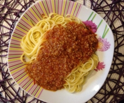 Smoky Flavor Bolognese