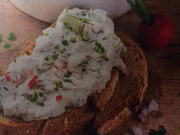 Ziegenkäse-Kräuterquark