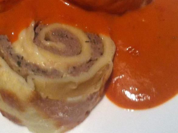 Nudelrolle (All-In mit Hackfleisch) einfach und lecker .. Geling-Garantie