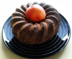 Variation von Apfel-Rührkuchen