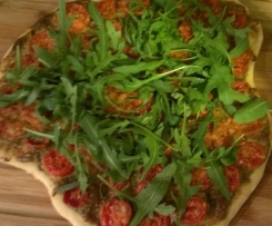 Tomatenkuchen mit Rucola (WW)