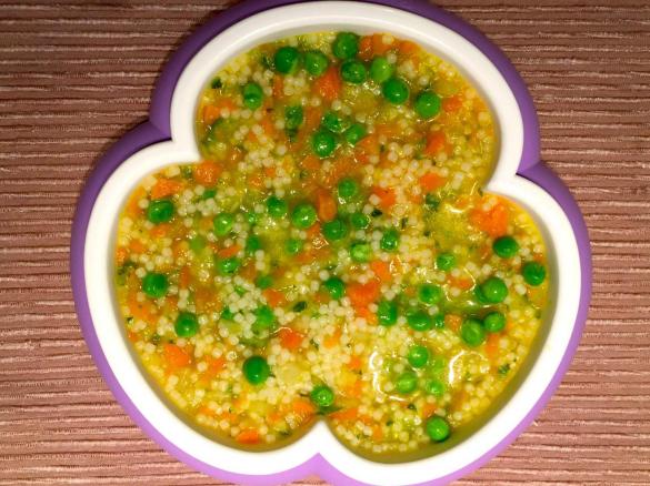 Nudel-Gemüsesuppe auf Vorrat