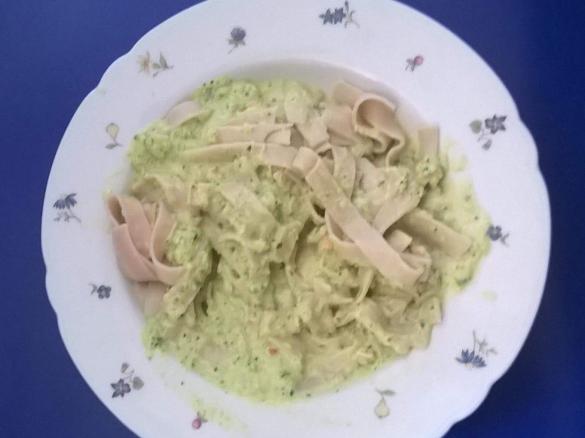 Zucchini - Lachs -Tagliatelle
