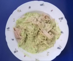 Zucchini - Lachs -Tagliatelle