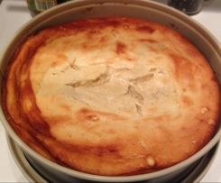 Käsekuchen glutenfrei mit Joghurtbutter und Zitrone 