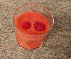 Himbeer- Bananen- Frühstückssmoothie