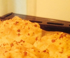 Käsebrötchen / Käse-Schinkenbrötchen