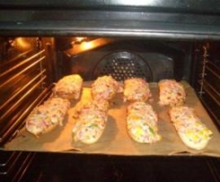 Überbackene Stangerl