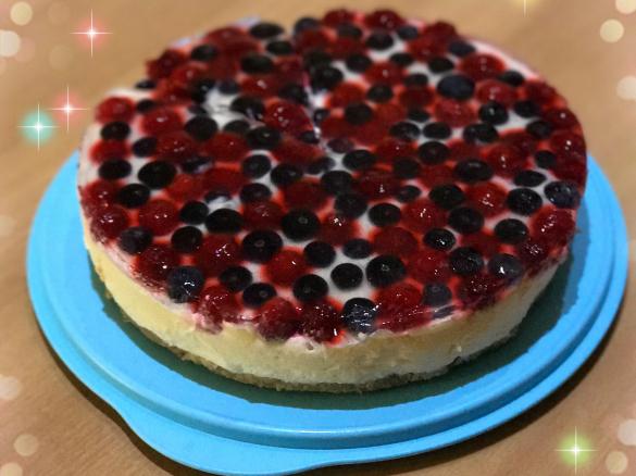 Beeren Torte ohne backen