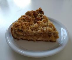 Apfelkuchen mit Streuseln