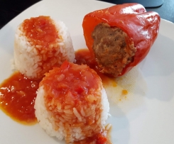 Gefüllte Paprikaschoten aus dem Zaubermeister 