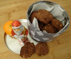 Schokoladige Walnussplätzchen