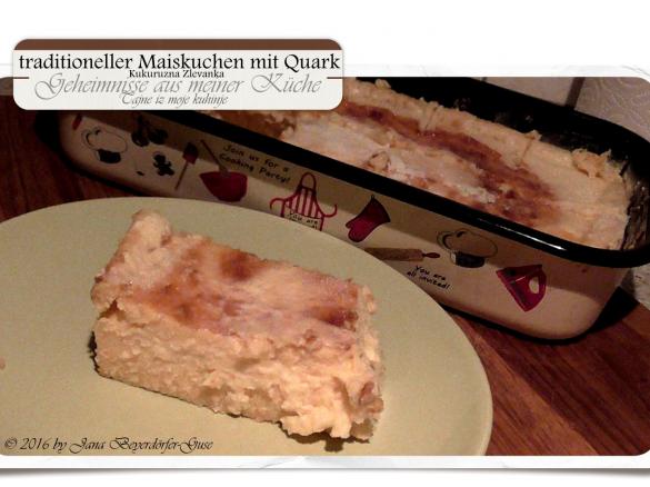 Zlevanka / Zljevanka * traditioneller Quarkkuchen aus Kroatien