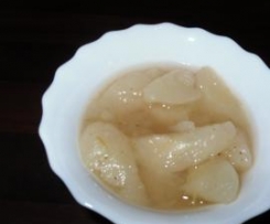 Birnenkompott klassisch