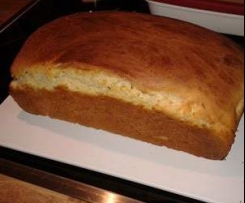 Lockeres Hefe Weißbrot (einfach und schnell)