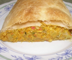 Gemüsestrudel mit Blätterteig (m. orig.)