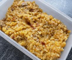 Thunfisch Risotto mit getrockneten Tomaten