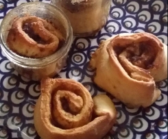 vegane Zimtschnecken (im Glas)