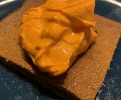 Kürbiskuchen mit Frischkäse-Topping