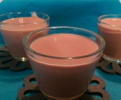 Erdbeerpudding & Bananenpudding