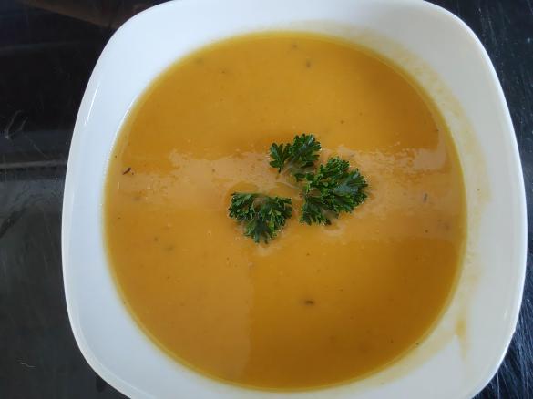 Süsskartoffel - Kokos - Suppe