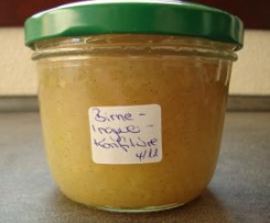 Ingwer-Birne-Konfitüre