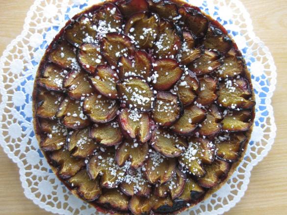 Pflaumen-Käsekuchen   (Rezept des Tages am 11.10.2021)