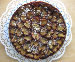 Pflaumen-Käsekuchen   (Rezept des Tages am 11.10.2021)