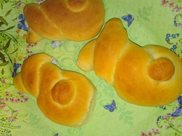 Osterbrötchen aus Dinkel 