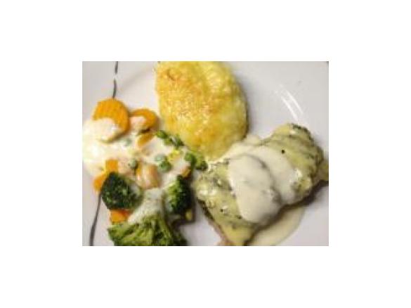 Schweinelendchen mit Käse-Käuter-Kruste