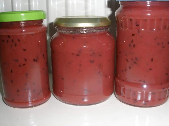 Stachelbeer-Bananen-Marmelade. Mild und aromatisch