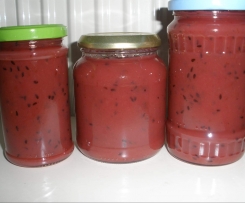 Stachelbeer-Bananen-Marmelade. Mild und aromatisch