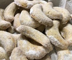 Vanillekipferl aus der Kipferlform